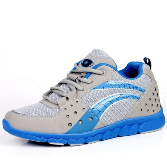 Breathable 3.15Inches/8CM Gauze Hiking Elevator Sports Running Shoes