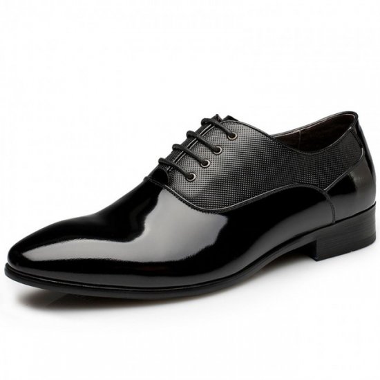 Men Luxury 2.36Inches/6CM Elevator Marriag Business Formal Oxford Shoes