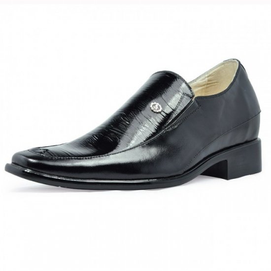 Men 2.75Inches/7CM Height Increasing Elevator Dress Shoes