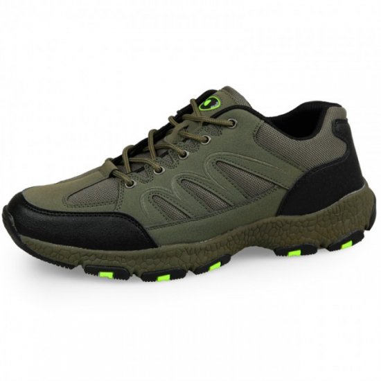 Lightweight 2.6Inches/6.5CM Green Increase Height Elevator Hiking Shoes