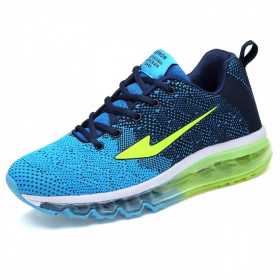 3.2inc/8CM Blue Flyknit Elevated Sneakers