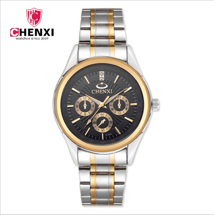 018A CHENXI Stainless Steel Band Quartz Watch