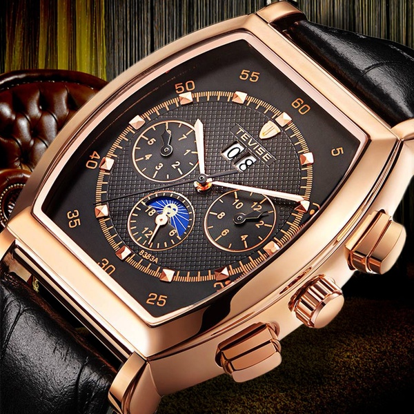New Luxury Brand Homens Cl ssicos Business Watch Top Fashion Men Skeleton Mechanical Watches Gift Watches For Men Montre Homme