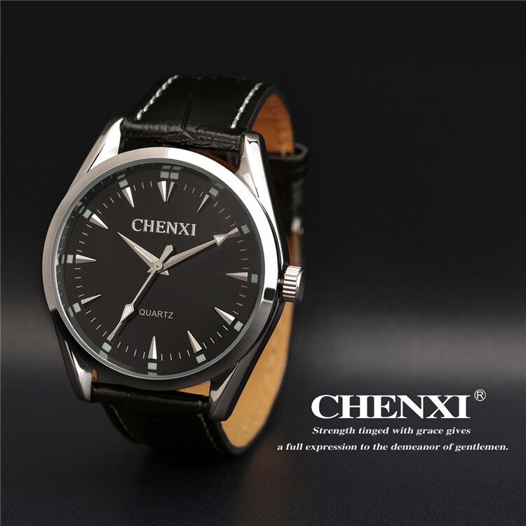 CX-006A CHENXI Quartz Movement Genuine Leather Watch