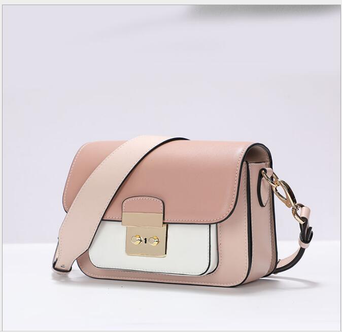 Idolra Fashionable Multicolor Wide Shoulder Strap Handbag