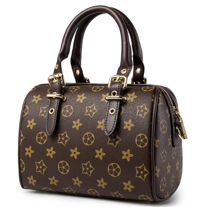 Idolra Fashionable Monogram Pillow Pack Shoulder Handbag