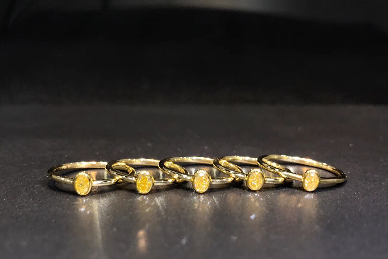 RW05140-19 Engagement Diamond Rings in 18k Gold