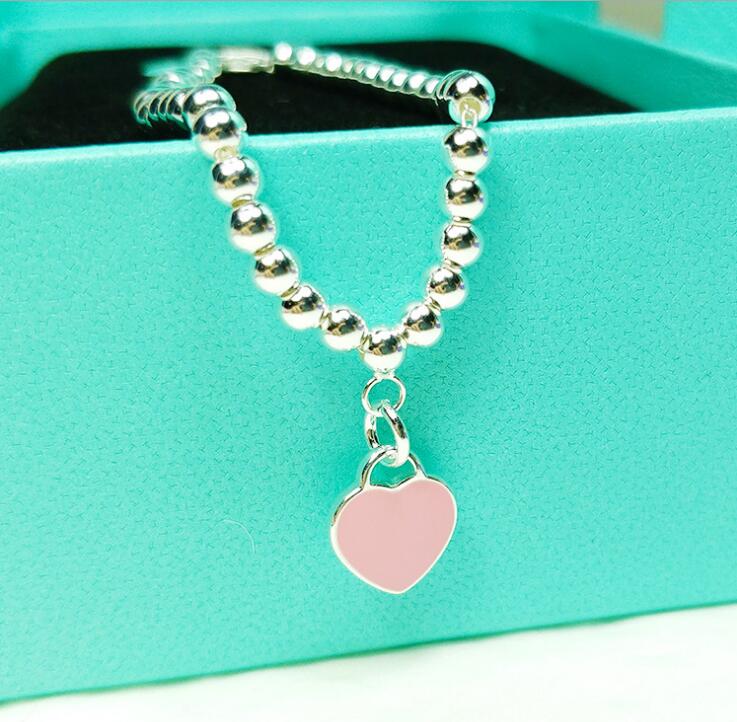 Idolra Jewelry S925 Silver Heart-shaped Bracelet