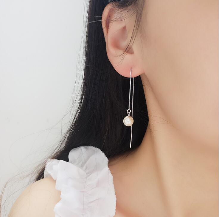 Idolra Jewelry S925 Silver Pearl Earring