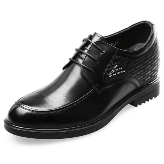 Premium 3.2Inches/8CM Black Height elevator wedding shoes