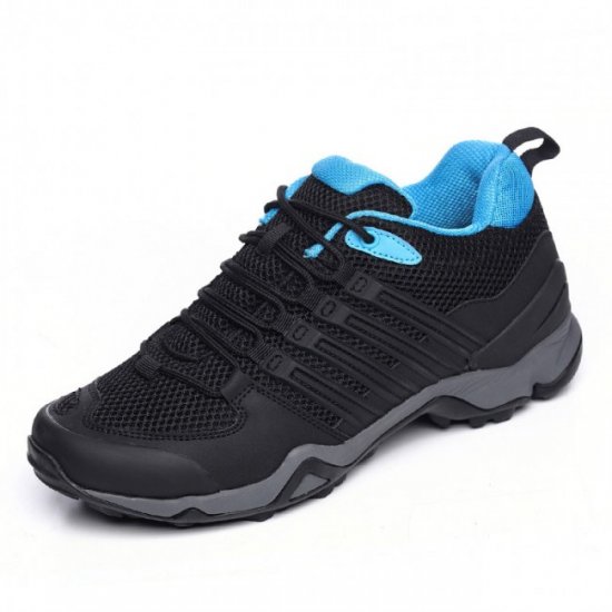 2.95Inches/7.5CM Black Elevator Hiking Outdoor Sports Shoes