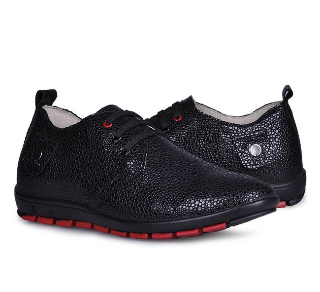 Casual 2.17Inches/5.5CM Height IncreasingBlack Elevator Men Shoes