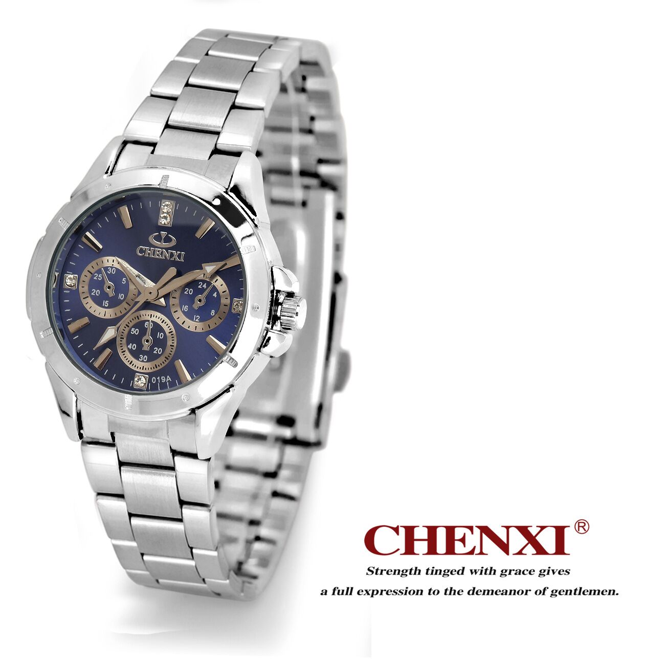 019A CHENXI Stainless Steel Band WaterProof Watch