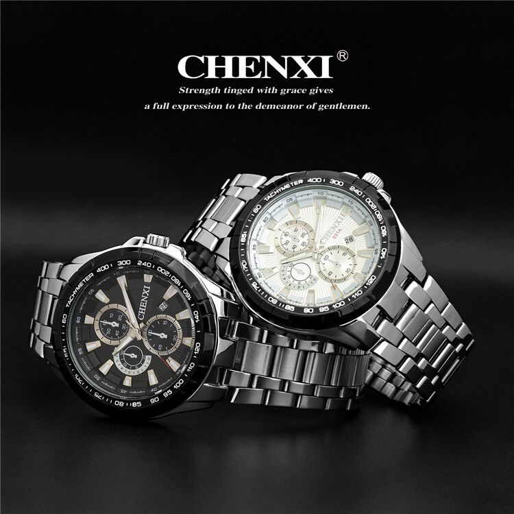 031 CHENXI Stainless Steel Band Quartz Movement Watch