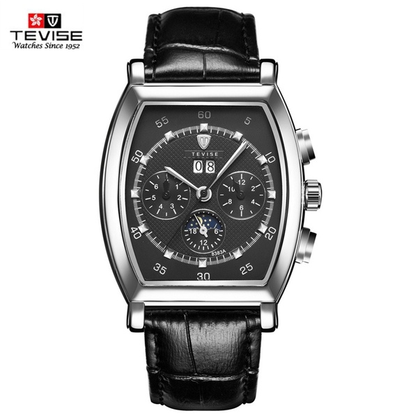 New Luxury Brand Homens Cl ssicos Business Watch Top Fashion Men Skeleton Mechanical Watches Gift Watches For Men Montre Homme