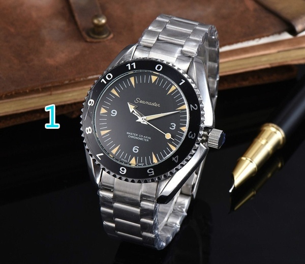 OMY&GA Automatic Jame Bond 007 Wristwatches Men Watches Sports Stainless Steel Men\'s Watches