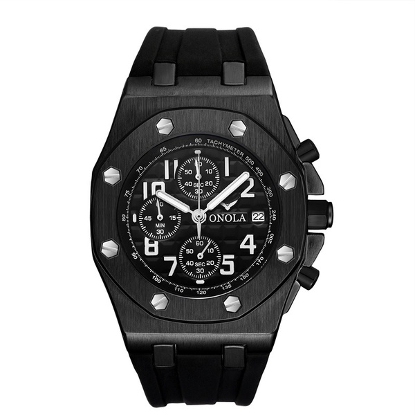 High Quality Mens Military Watch Fashion Sports Waterproof Men Wristwatch with Gift BOX