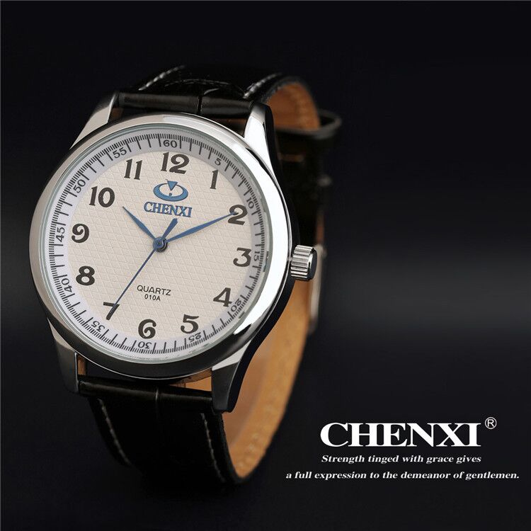 702010 CHENXI Quartz Movement Leather Band Watch