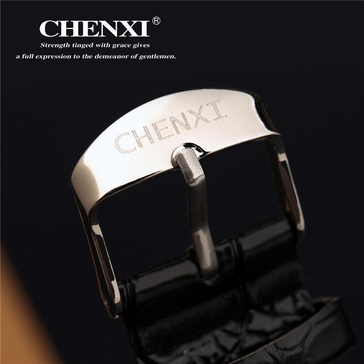 702010 CHENXI Quartz Movement Leather Band Watch