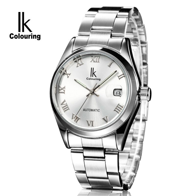 98080G IK Stainless Steel Band Automatic Movement Couples Watch