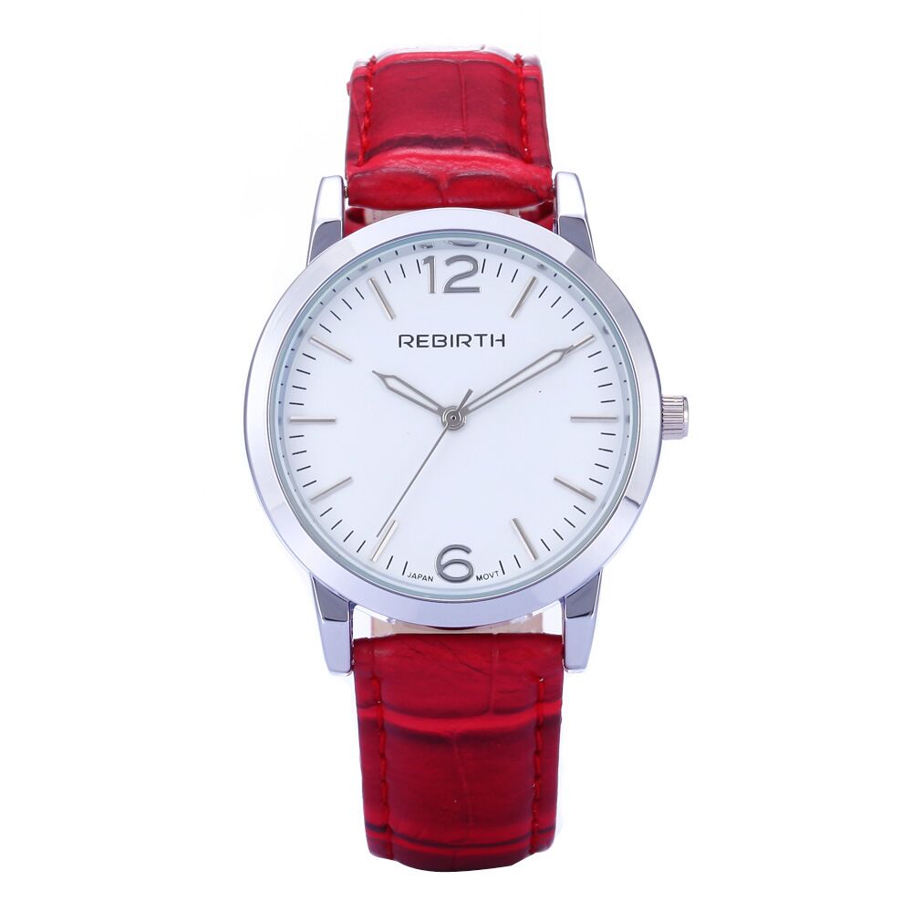 RE029 REBIRTH Leather Band Waterproof Watch