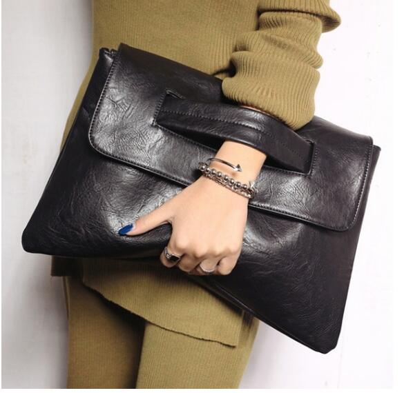 Fashion Women\'s Envelope Clutch Bag Trendy Large Crossbody Messenger Bag