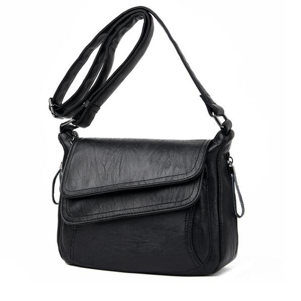 New simple luxury multi - color slant shoulder small handbag