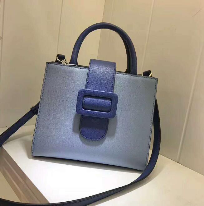 Idolra Simple Luxury Multicolor Tote Shoulder Handbag