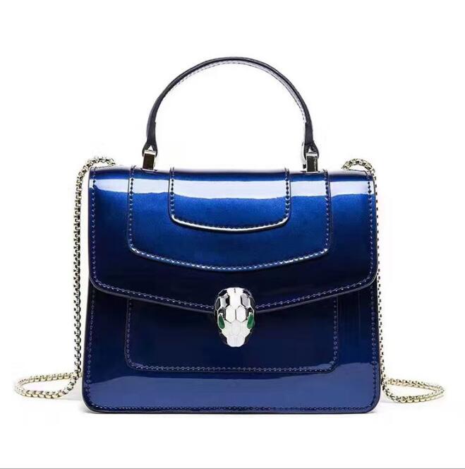 Idolra Luxury Bulgari\'s type Gold Chain Shoulder Handbag