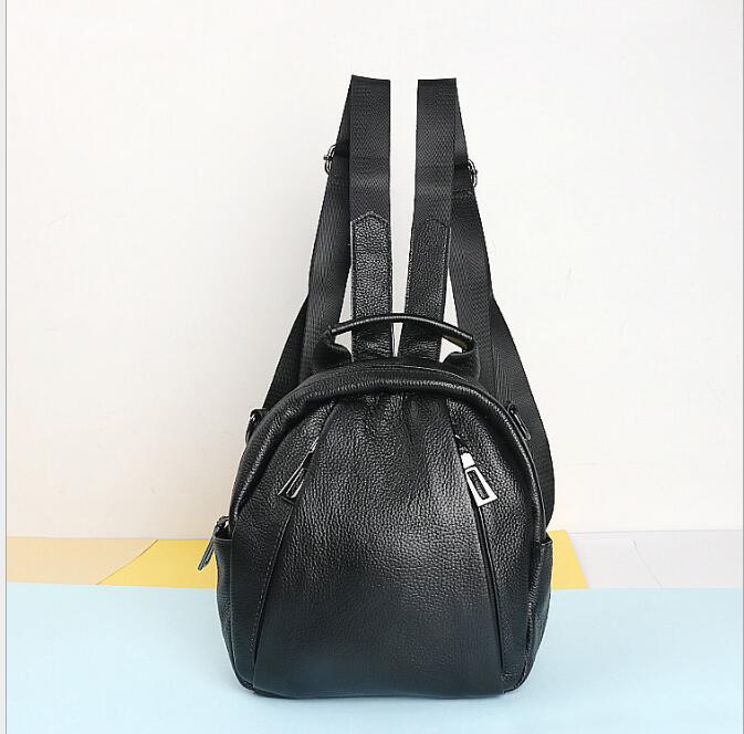 Idolra Fashionable Wide Shoulder Strap Backpack Handbag