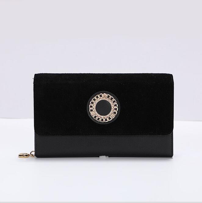 Idolra Fashionable Multicolor Curve Matching Wallet