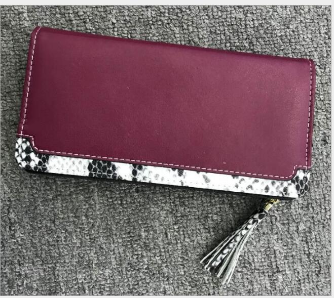 Idolra Fashionable Multicolor Tassels Style Wallet