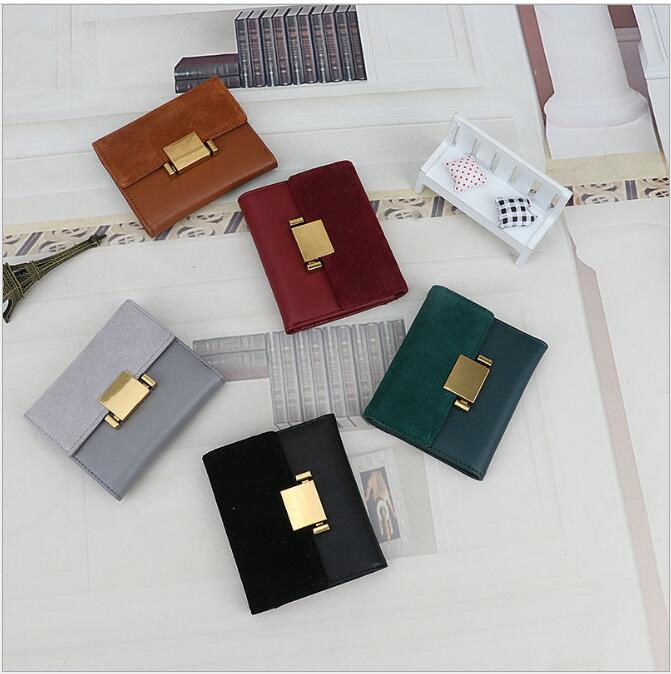 Idolra Simple Luxury Multicolor Wallet