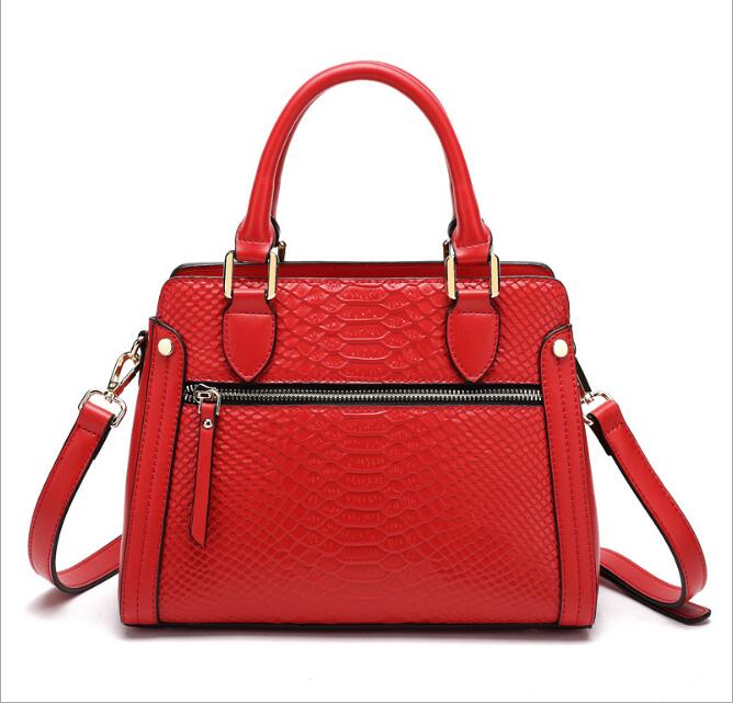 Idolra Simple Luxury Multicolor Lady Business Shoulder Handbag [Id1066]