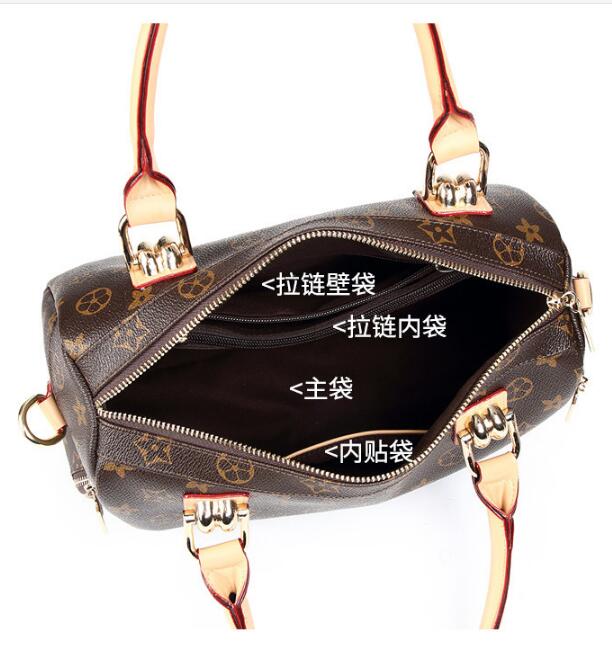 Idolra Fashionable Monogram Boston Shoulder Handbag