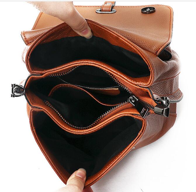 Idolra Simple Casual Vintage Shoulder Handbag