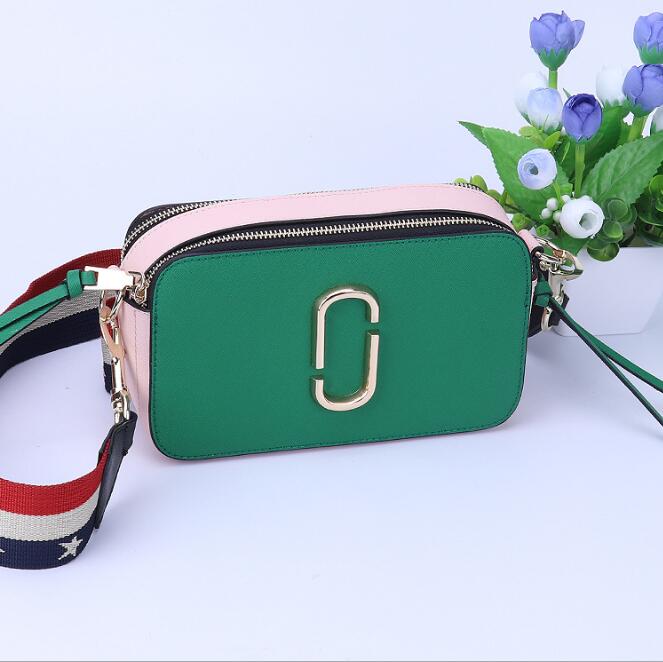 Idolra Fashionable Multicolor Wide Shoulder Strap Mini Handbag