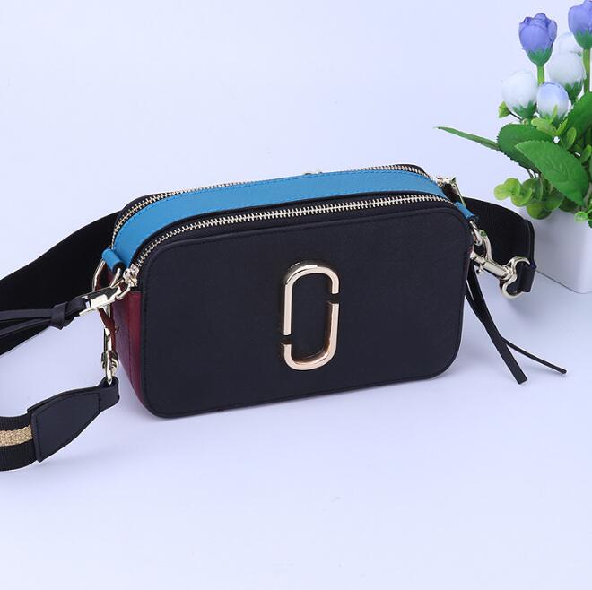 Idolra Fashionable Multicolor Wide Shoulder Strap Mini Handbag