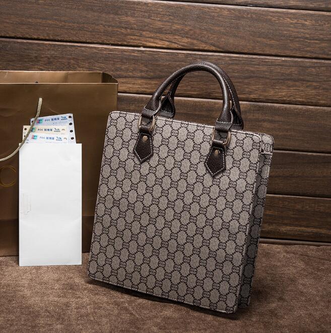 Idolra Simple Luxury Monogram Business Trip Handbag